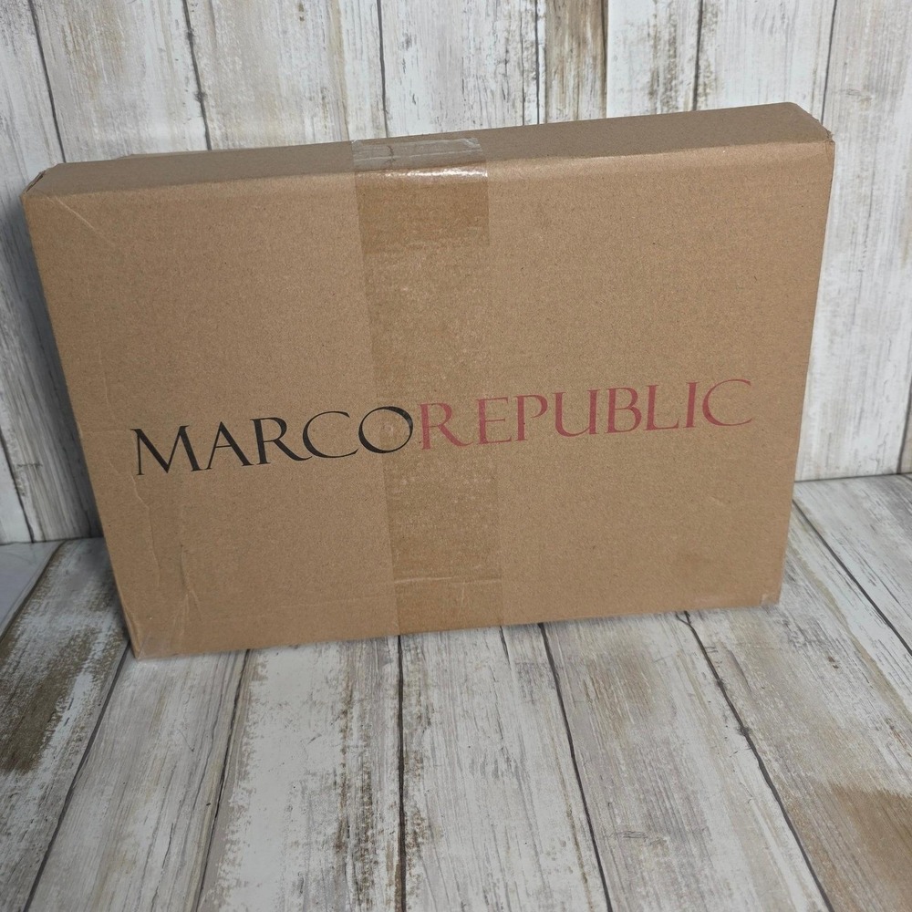 Marco Republic Black Suede Platform High Heel Pumps Women's Size 9 - Picture 8 of 8